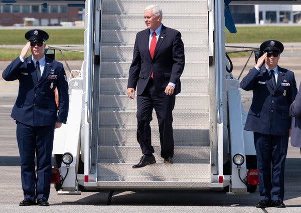 Vice President Mike Pence visited Georgia twice last month.